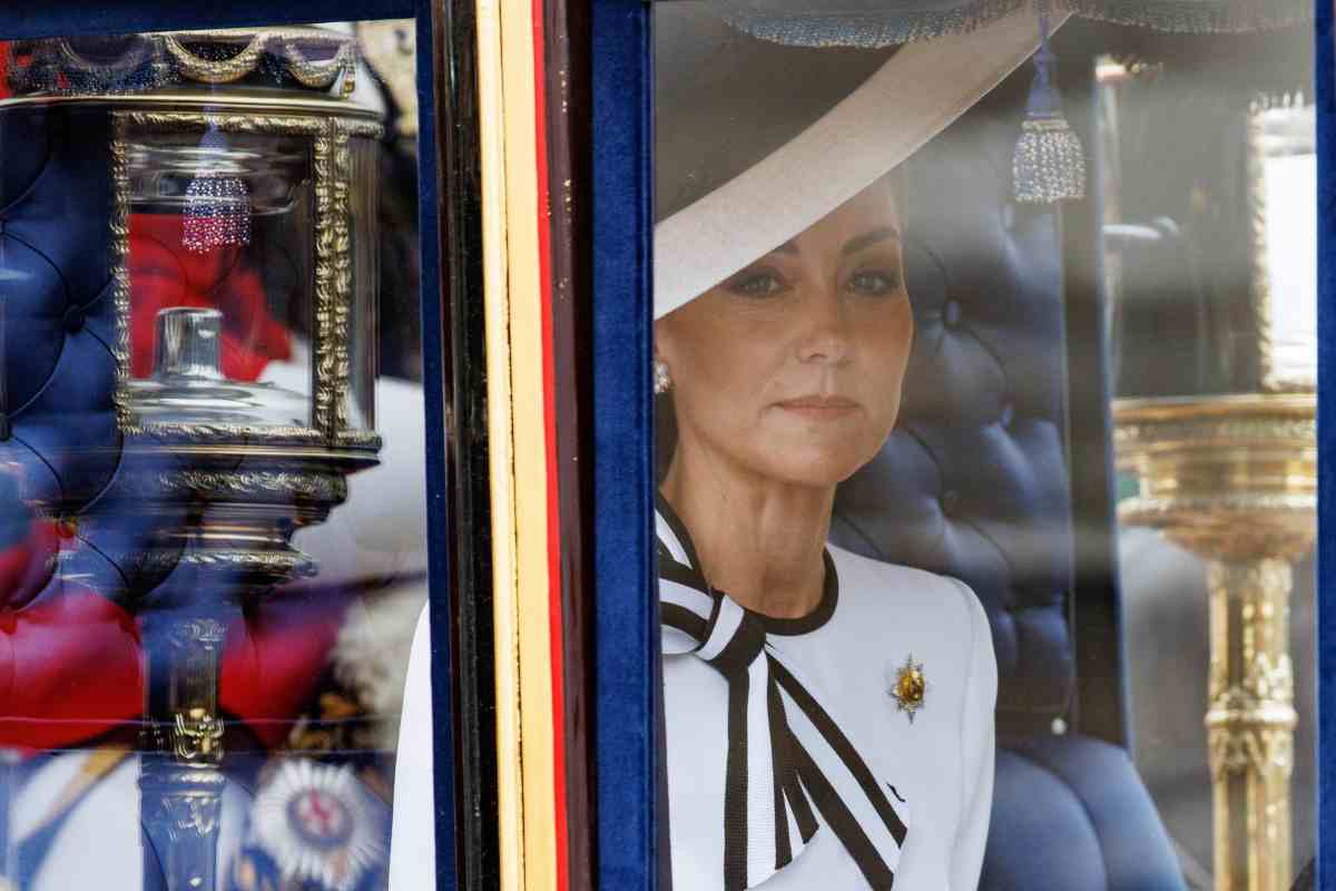 Perché Kate Middleton è tornata a Trooping the Colour